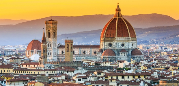 Florence Cathedral and Leaning Tower of Pisa